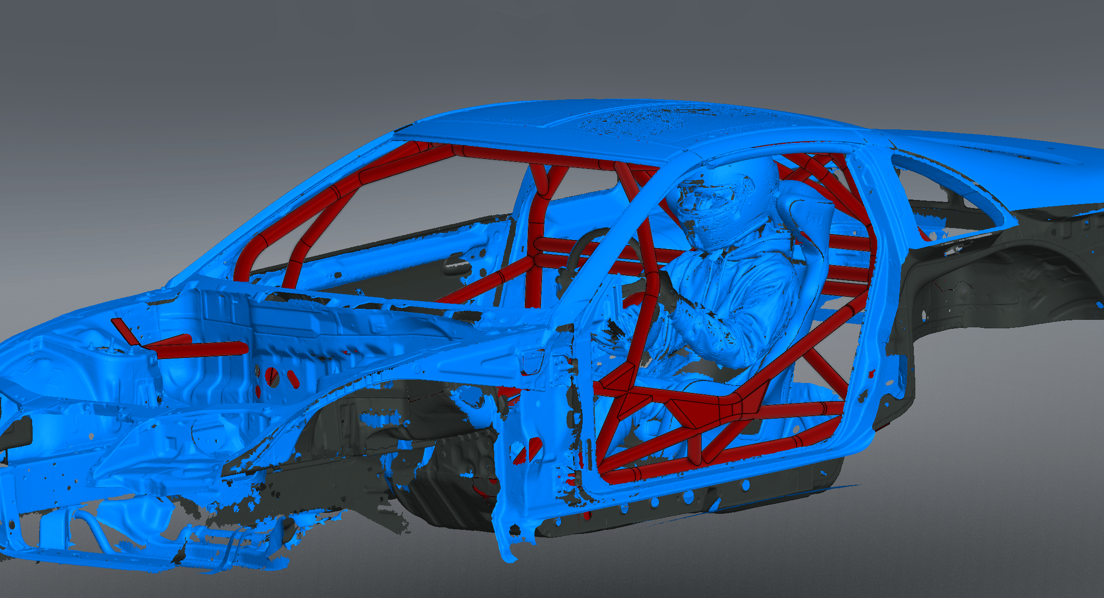 300ZX Rally Spec - X Door Bar Roll Cage - Cagekits.org