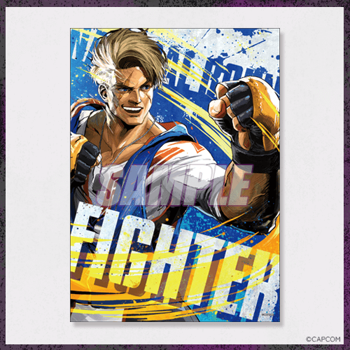 ストリートファイター6 A.K.I. クリアポスター カプくじ ストリート