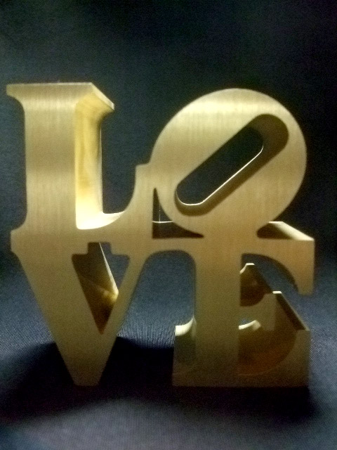 ロバート・インディアナ LOVE ペーパーウェイト Robert Indiana