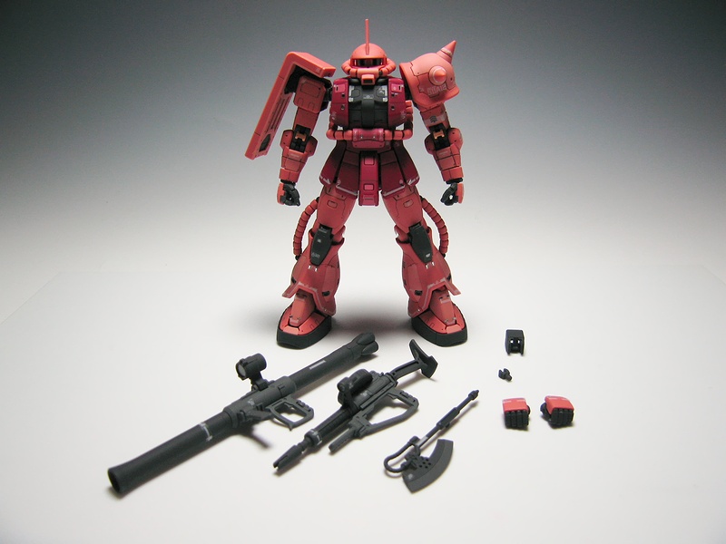 スタンダード完成品】バンダイ RG 1/144 MS-06S シャア専用ザク