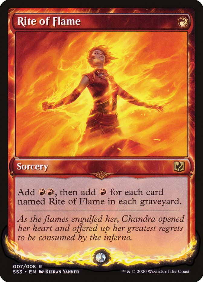 Rite of Flame · Signature Spellbook: Chandra (SS3) #7 · Scryfall