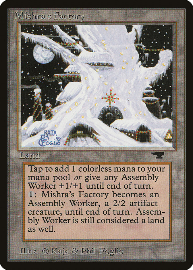 MTG Mishra's Factory/ミシュラの工廠 (春) ATQ 英語版 MTG Mishra's