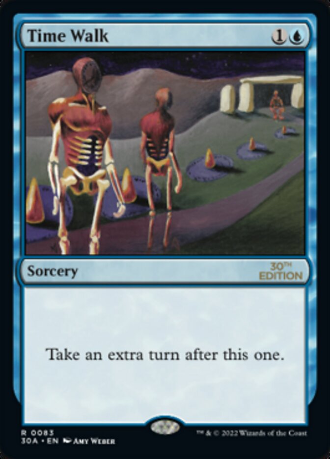 Time Walk · 30th Anniversary Edition (30A) #83 · Scryfall Magic