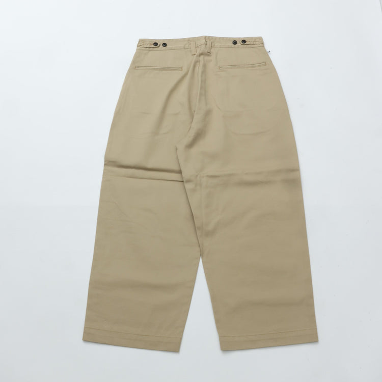 PORTER CLASSIC GENE KELLY CHINOS KHAKI – CASDAY / キャスデイ