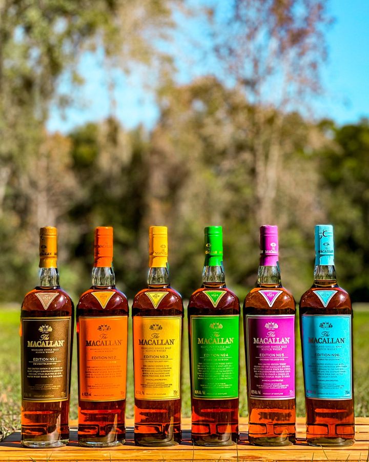 BUY] The Macallan Edition COMPLETE (6) Vertical Set Single Malt