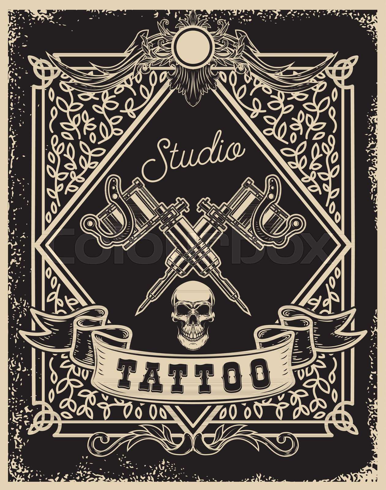 tatoo studio yamada IRON SKULL POSTER 【公式通販】