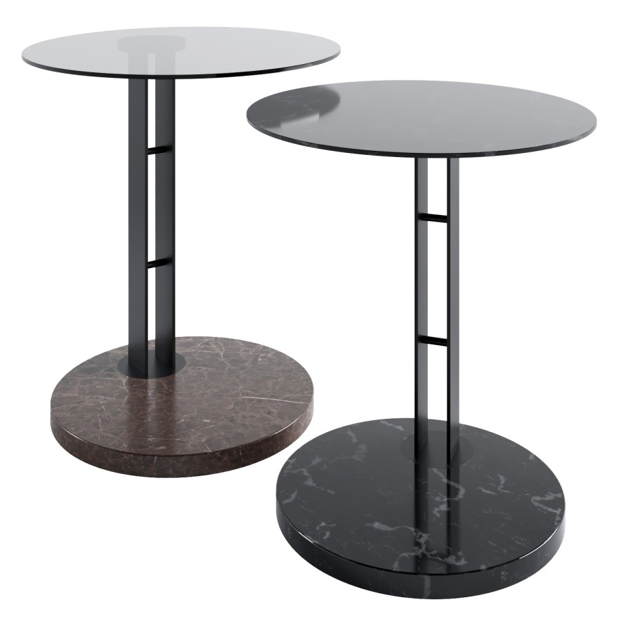 Boconcept ボーコンセプト VENEZIA ガラスサイドテーブル Bo Concept