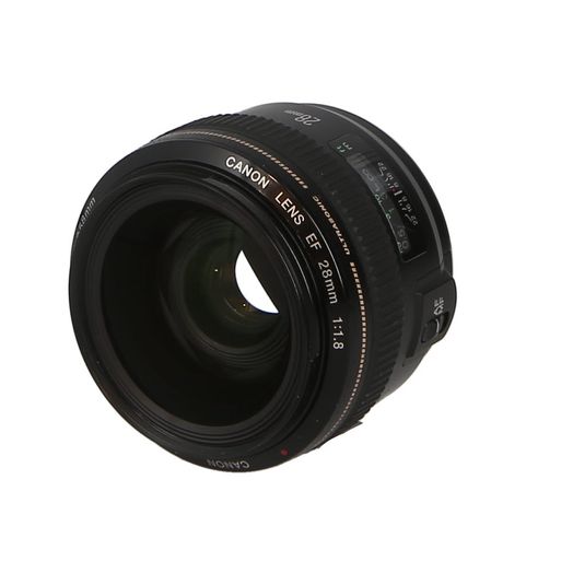 Canon 28mm f/1.8 USM EF-Mount Lens {58}