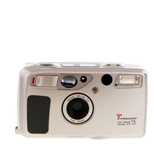 Kyocera T Proof 35mm Camera with Zeiss 35mm f/3.5 T* Lens, Silver