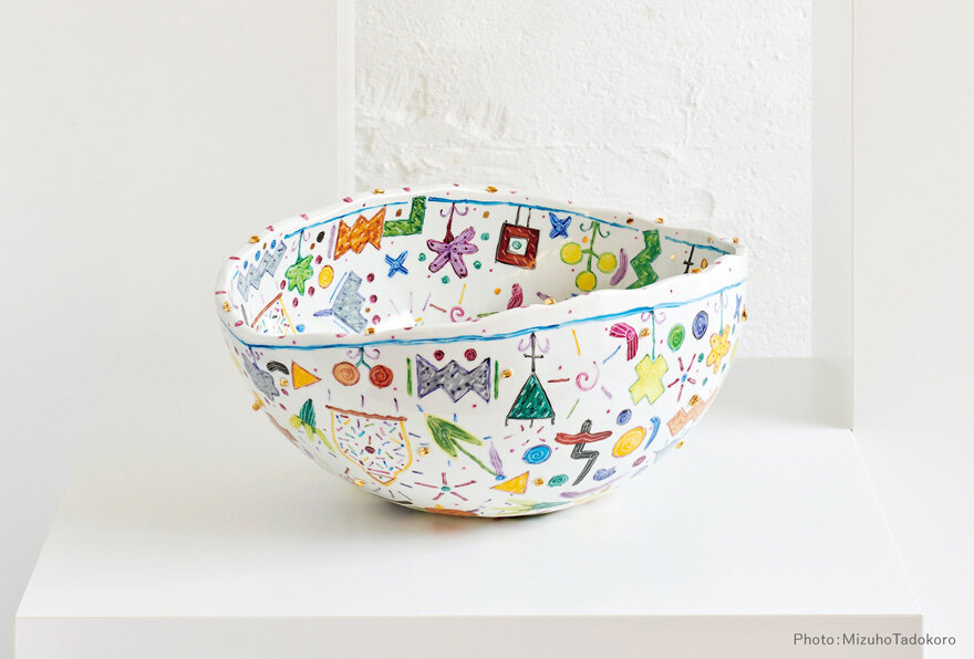 川口淳「色絵近彩楽園文華胥の夢日器」｜イベント｜デザイン発信拠点