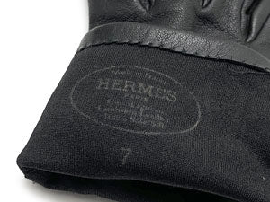 エルメス/H刺繍 ラムスキン レザーグローブ – セレブブランド