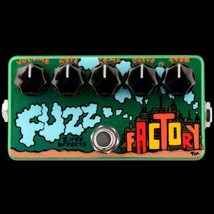 FUZZ FACTORY系＋ブースター 2in1 シリコン EBK製 ZVex Fuzz Factory