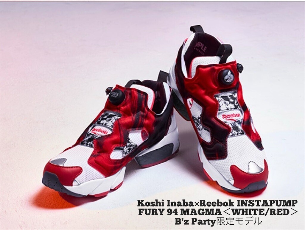 Reebok Instapump 稲葉さんファンクラブモデル Reebok Instapump 稲葉
