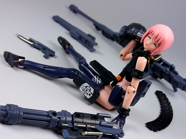 武装神姫 火器型MMS ゼルノグラード ベリク レビュー - YOの玩具箱
