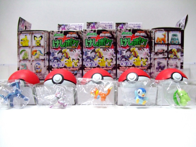 ポケモンフィギュアけしポケピンプクダイパ