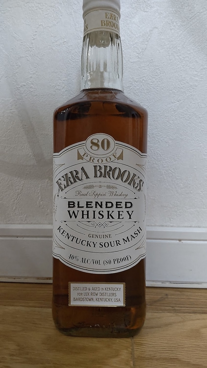 エズラブルックス EZRA BROOKS ウイスキー No.19 木箱入り 古酒