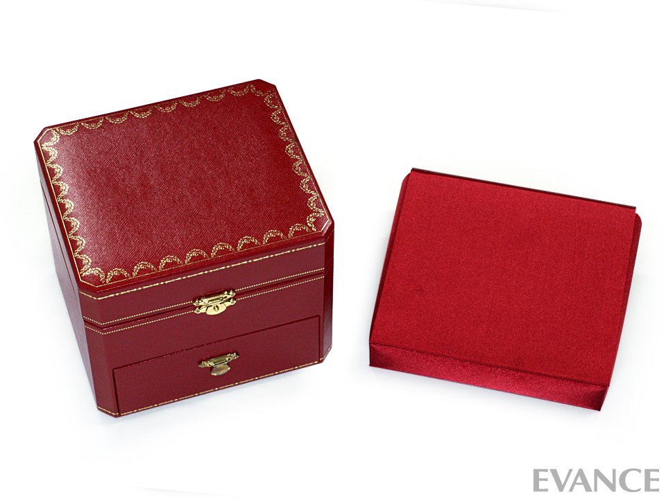 Tamaミニべニュワール クロコ 純正 ベルト 紫 Cartier 時計 Tama様専用