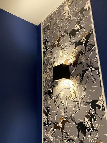 HERMES壁紙☆素敵な仕上がりのご紹介｜ecco babyのパーソナル