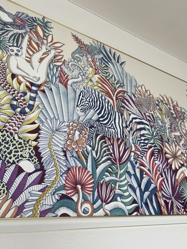 エルメス 壁紙 額装 HERMES（エルメス）の「HERMES エルメス壁紙