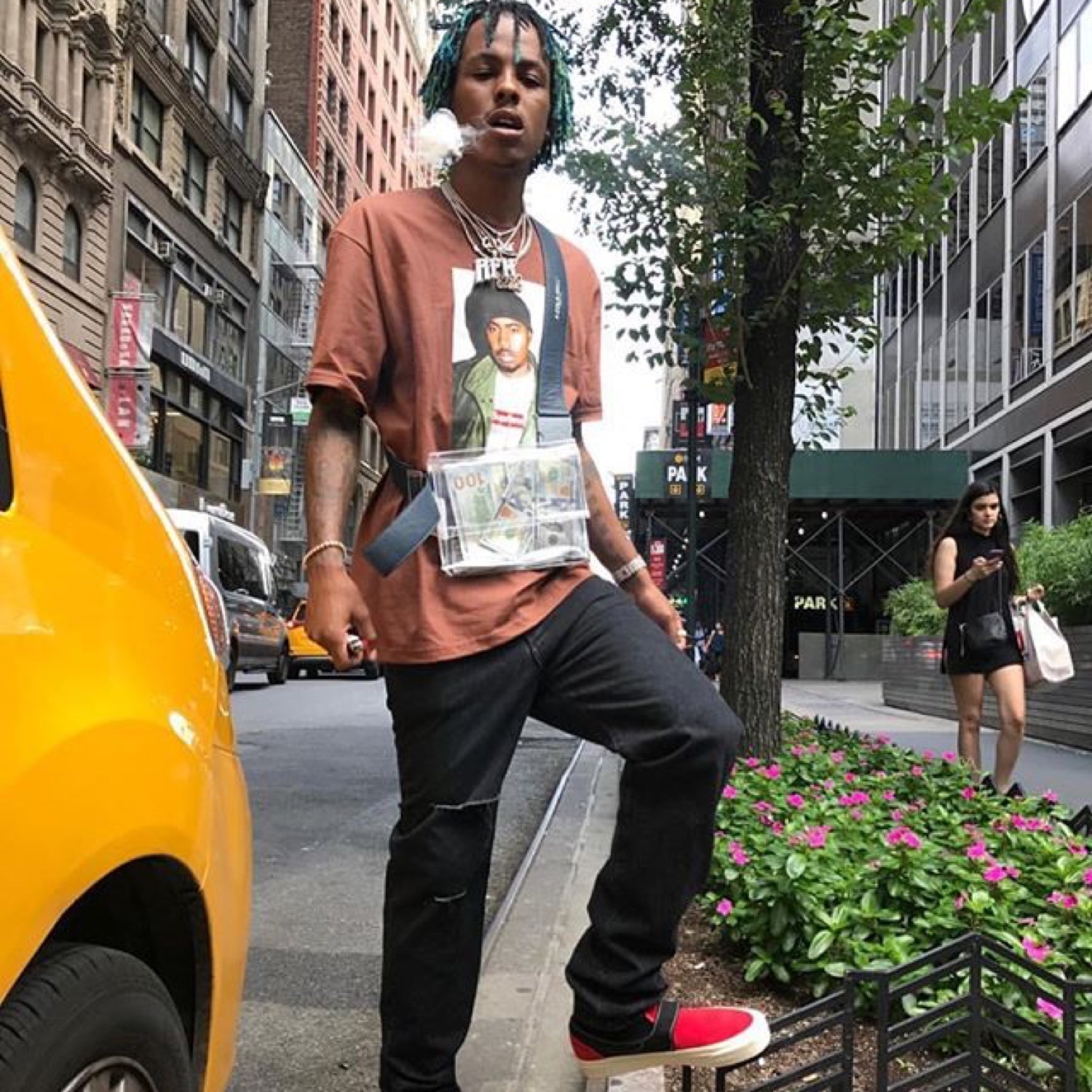 Supreme Nasty Nas Tee Brown シュプリーム ナズ Tシャツ 半袖