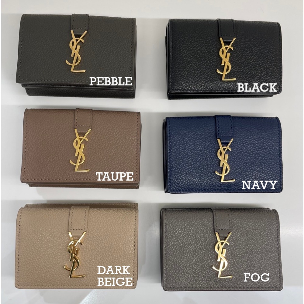 口コミ・レビュー｜Saint Laurent☆YSLライン 3つ折り ミニ財布