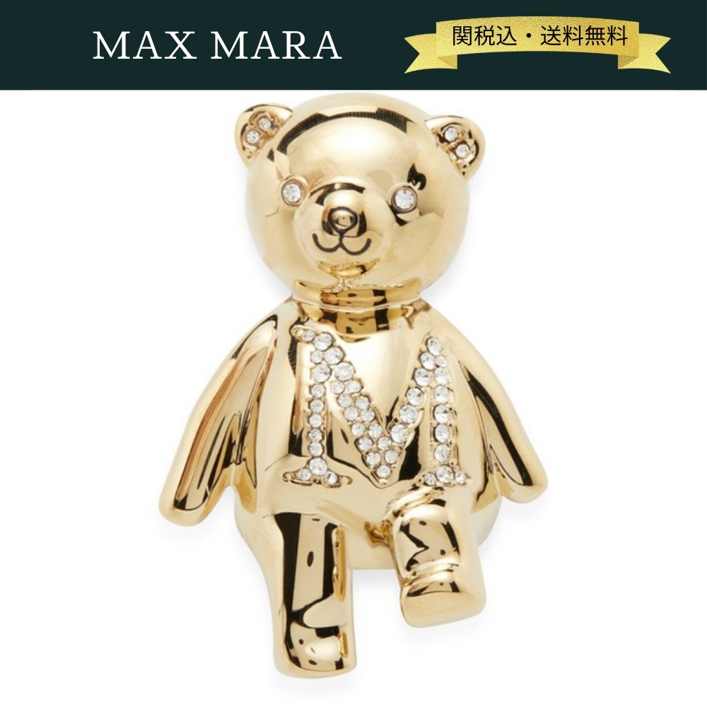 MaxMara ゴールド クマ ブローチ I.1362 MaxMara ゴールド クマ