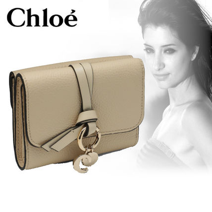 Chloé ベージュ 三つ折り財布