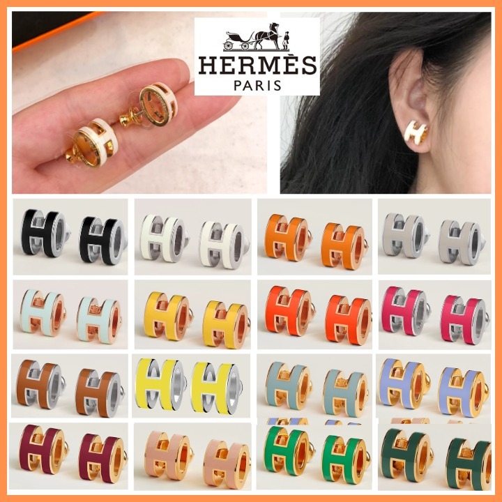 HERMES】 大人気！ Mini Pop H earringsミニポップイアリング (HERMES