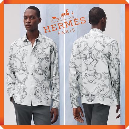 シルク HERMES(エルメス) シャツ(メンズ) - ブランド通販のBUYMA