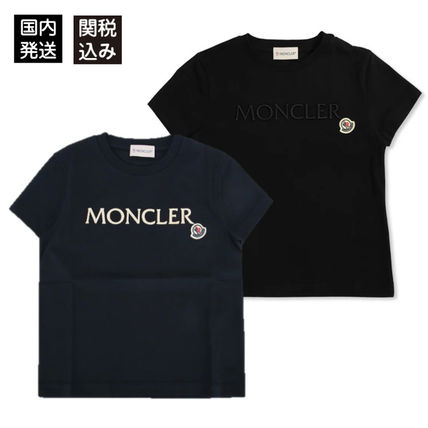新品！QRコード付きMONCLERモンクレールロゴベビーTシャツ2歳90cm