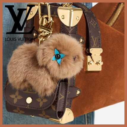 Louis Vuitton ボストンバッグ モノグラムチャーム付き