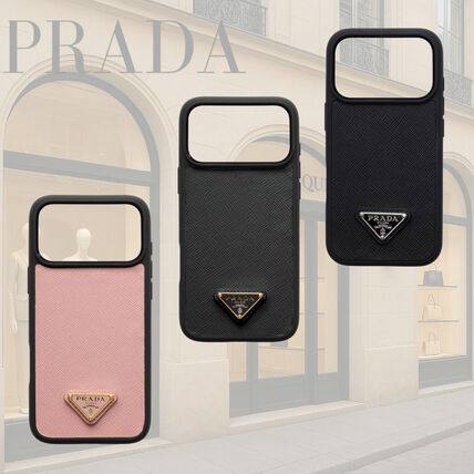 ピンク系 海外 PRADA(プラダ) iPhone・スマホケース(レディース