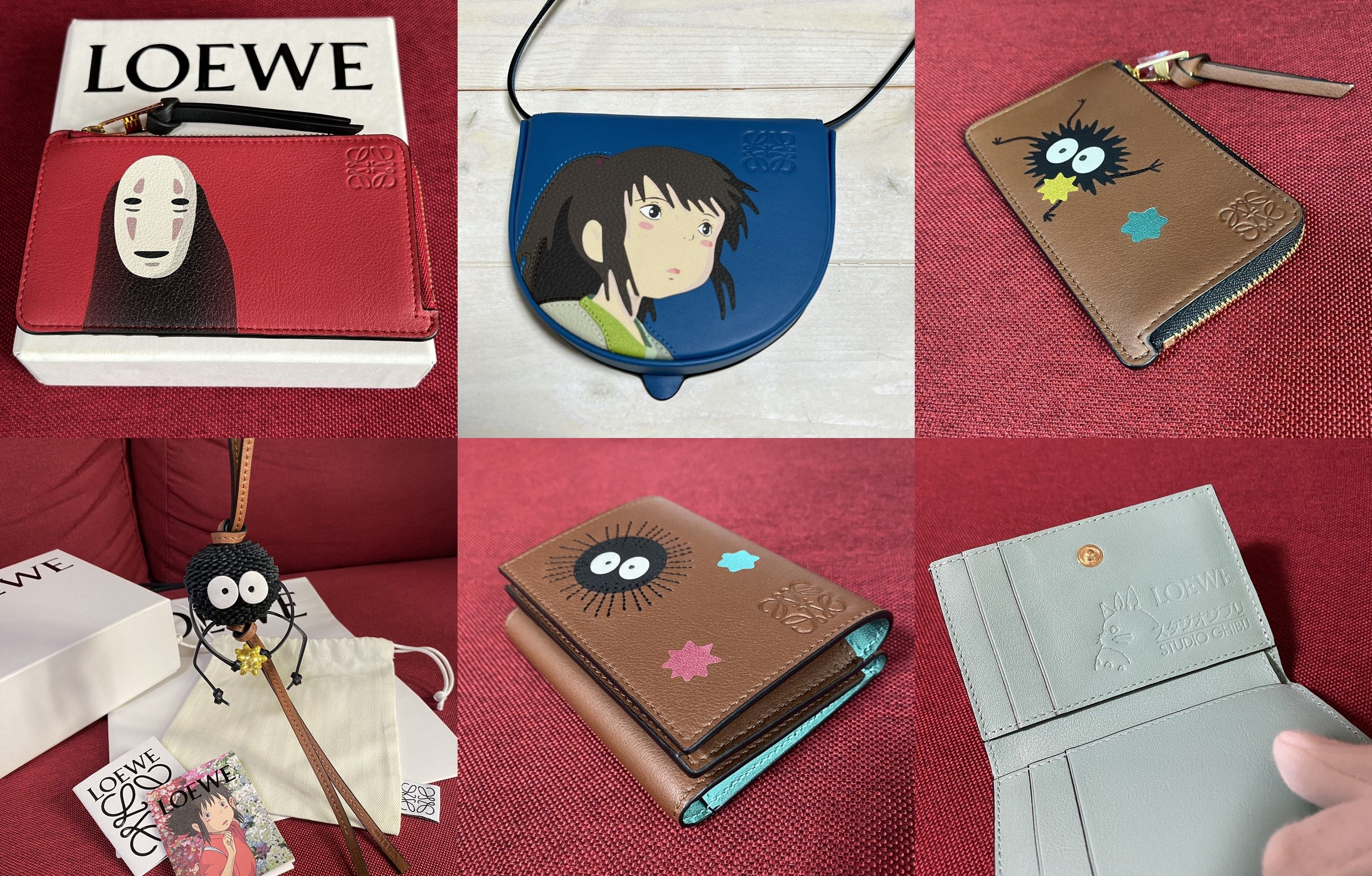ロエベ LOEWE 千と千尋の神隠し ショッパー LOEWE 千と千尋 コラボ