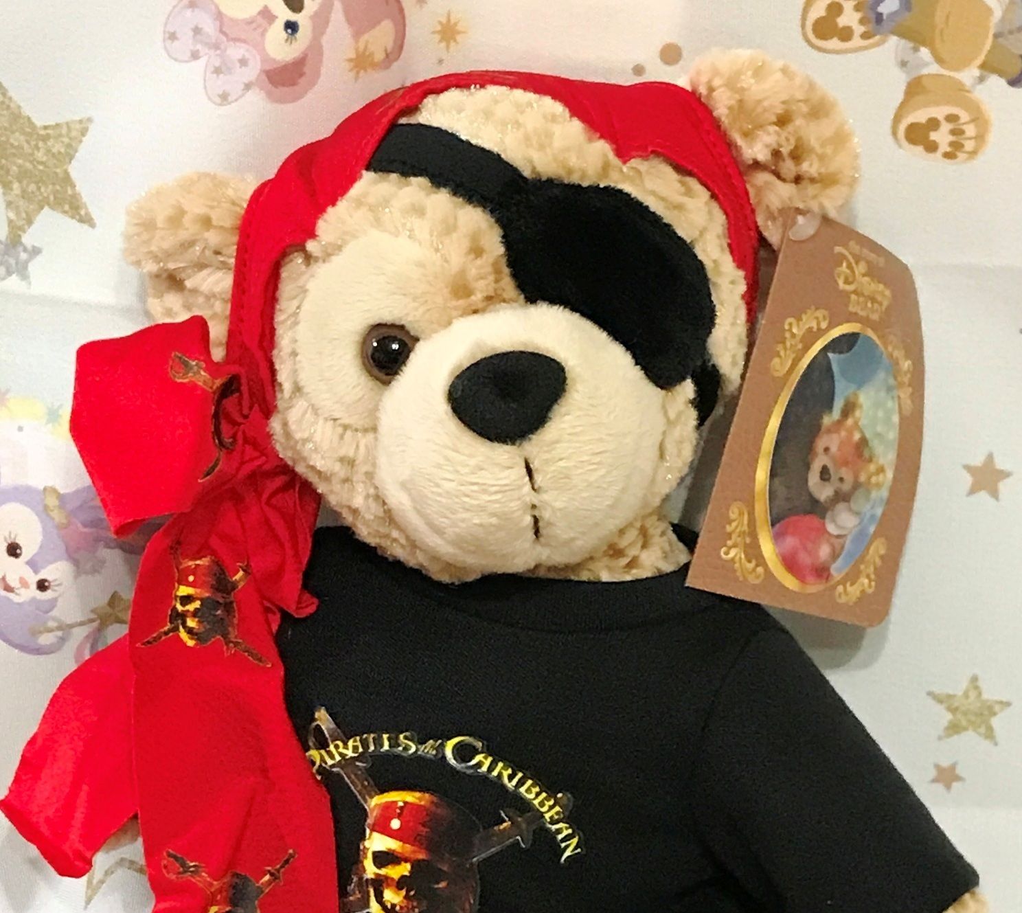 激レア！wdw 海外ダッフィーパイレーツオブカリビアン