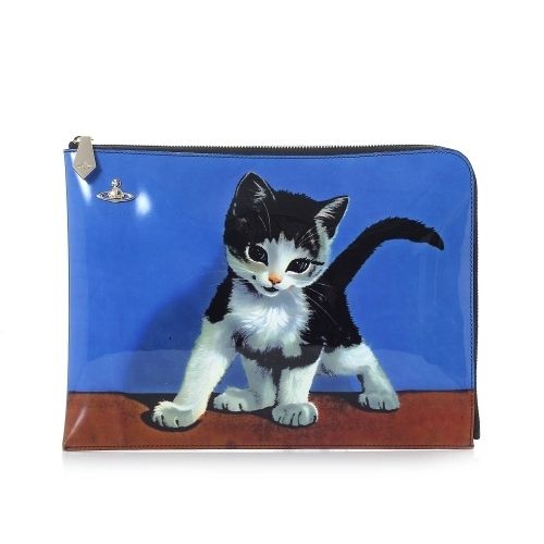 Vivienne Westwoodヴィヴィアンウエストウッド猫クラッチバッグ