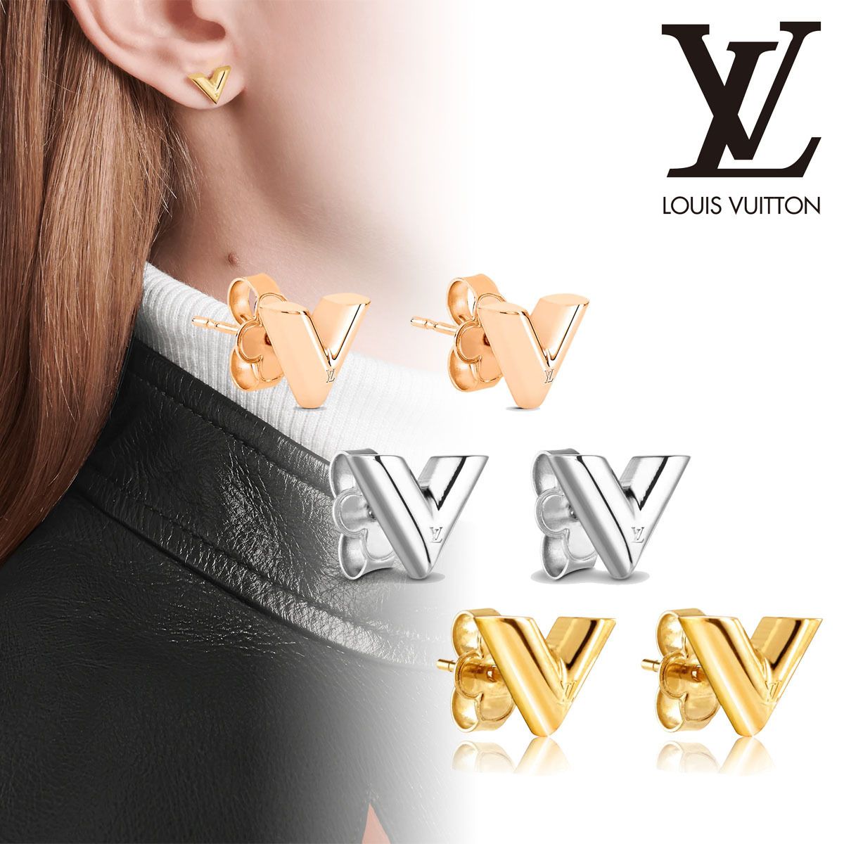 LOUIS VUITTON ピアス エッセンシャルV 【公式通販】