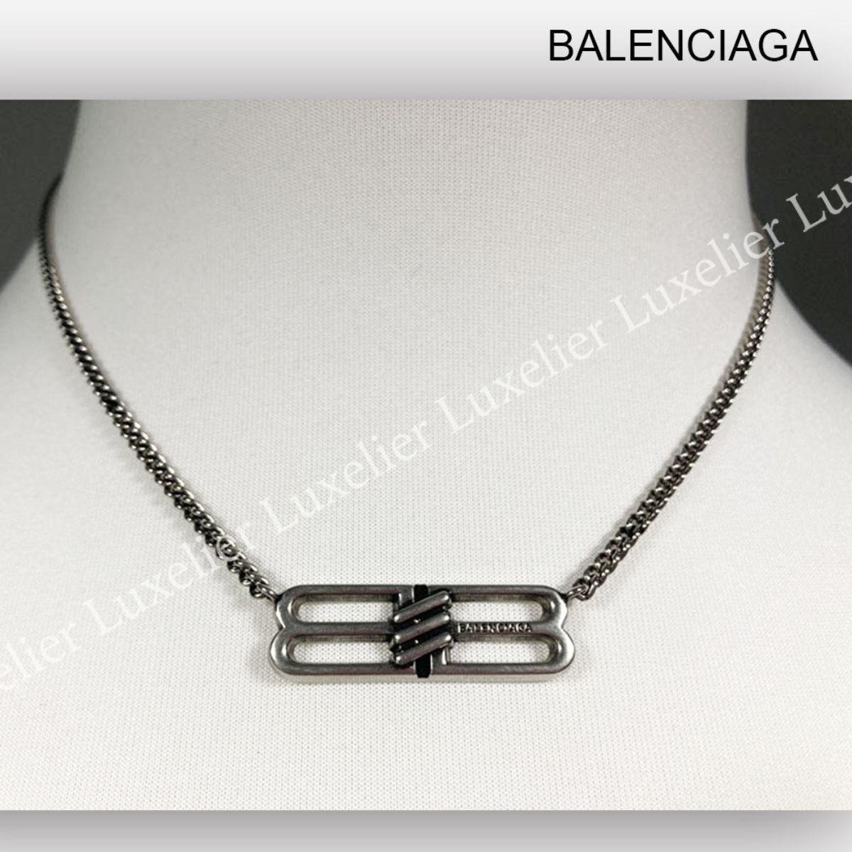 BALENCIAGA/バレンシアガ】大人気◇BB ICON ネックレス (BALENCIAGA