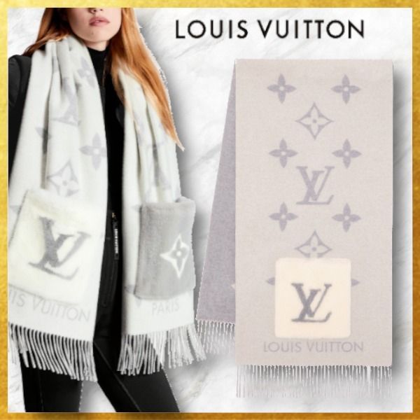 LOUIS VUITTON ルイヴィトン カシミヤ マフラー