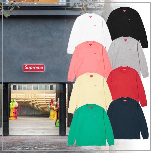 Supreme】Small Box L/S Tee スモールボックスロゴ ロンT (Supreme/T
