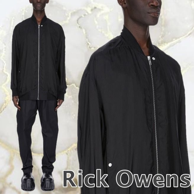 Rick Owens】ハリウッド ジャンボ フライト ジャケット (RICK OWENS/MA
