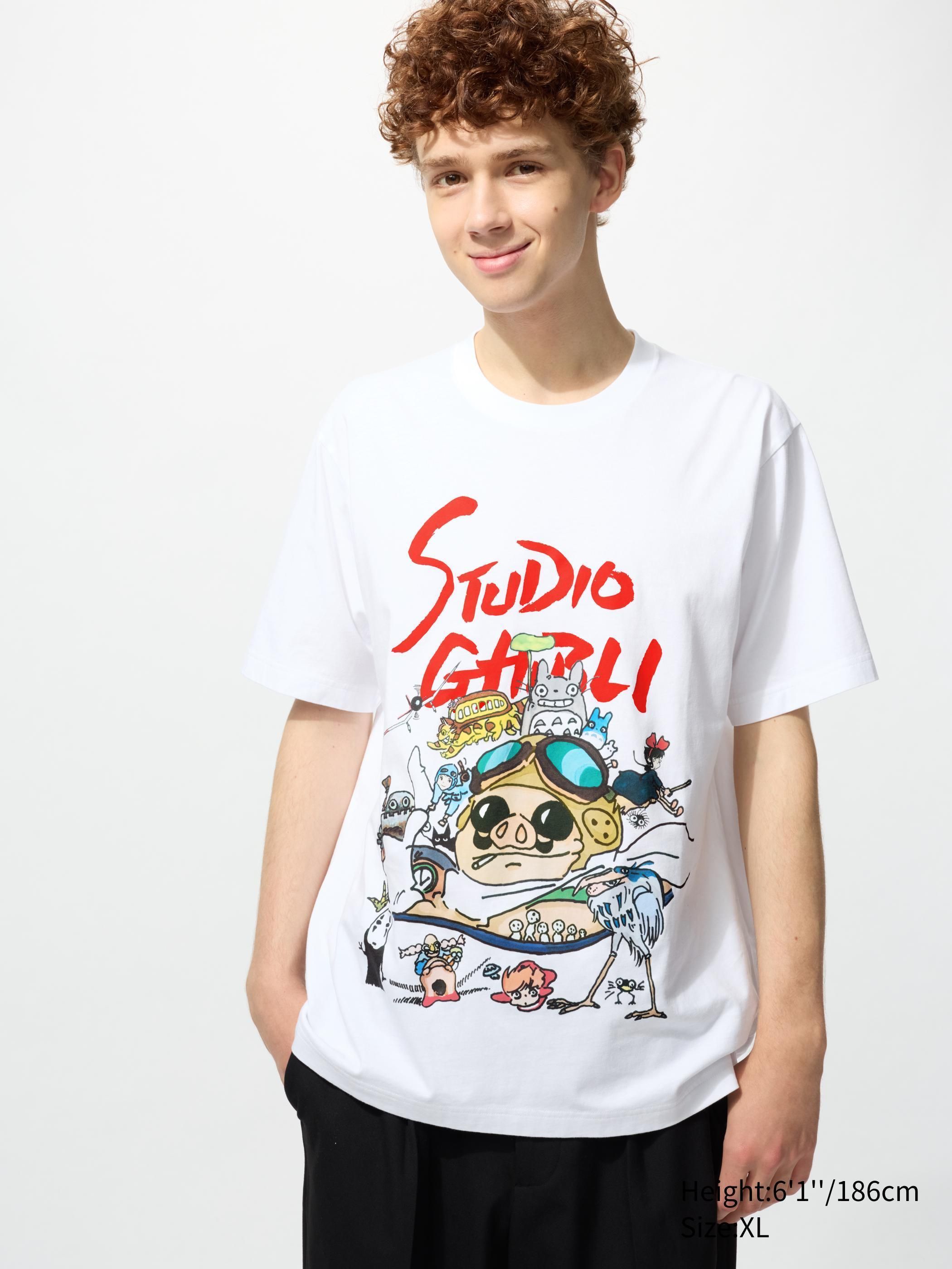 海外限定 uniqlo x スタジオジブリ UT Tシャツ 紅の豚 (UNIQLO/ニット
