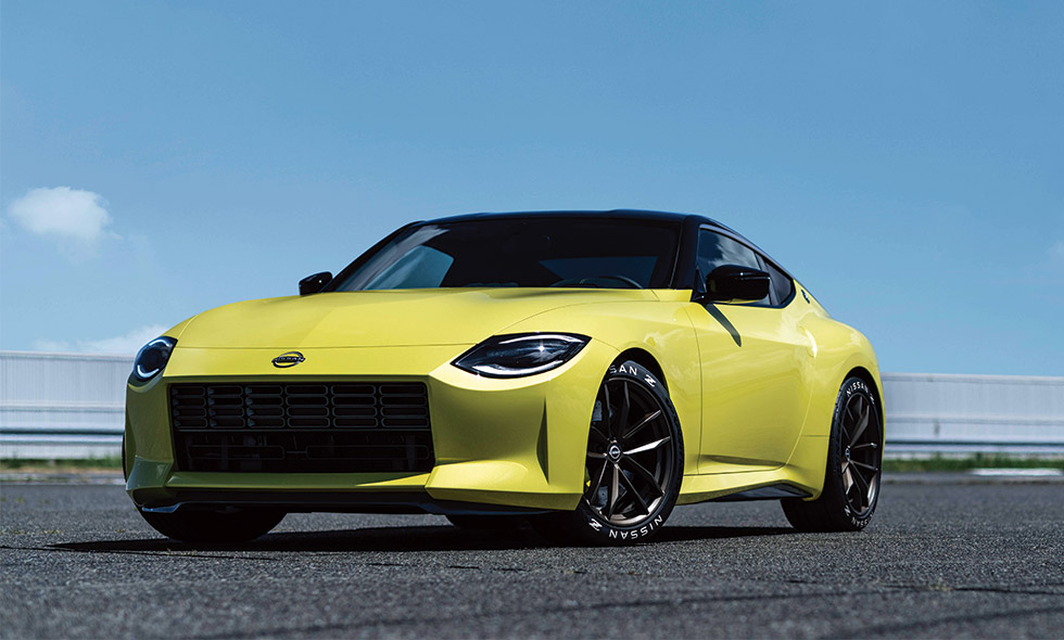 日産フェアレディZ「Z Proto」 最新色イカヅチイエローの秘密：日経