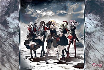 バンドリ Ave Mujica 10周年ver ラバーマット バンドリ Ave Mujica 10