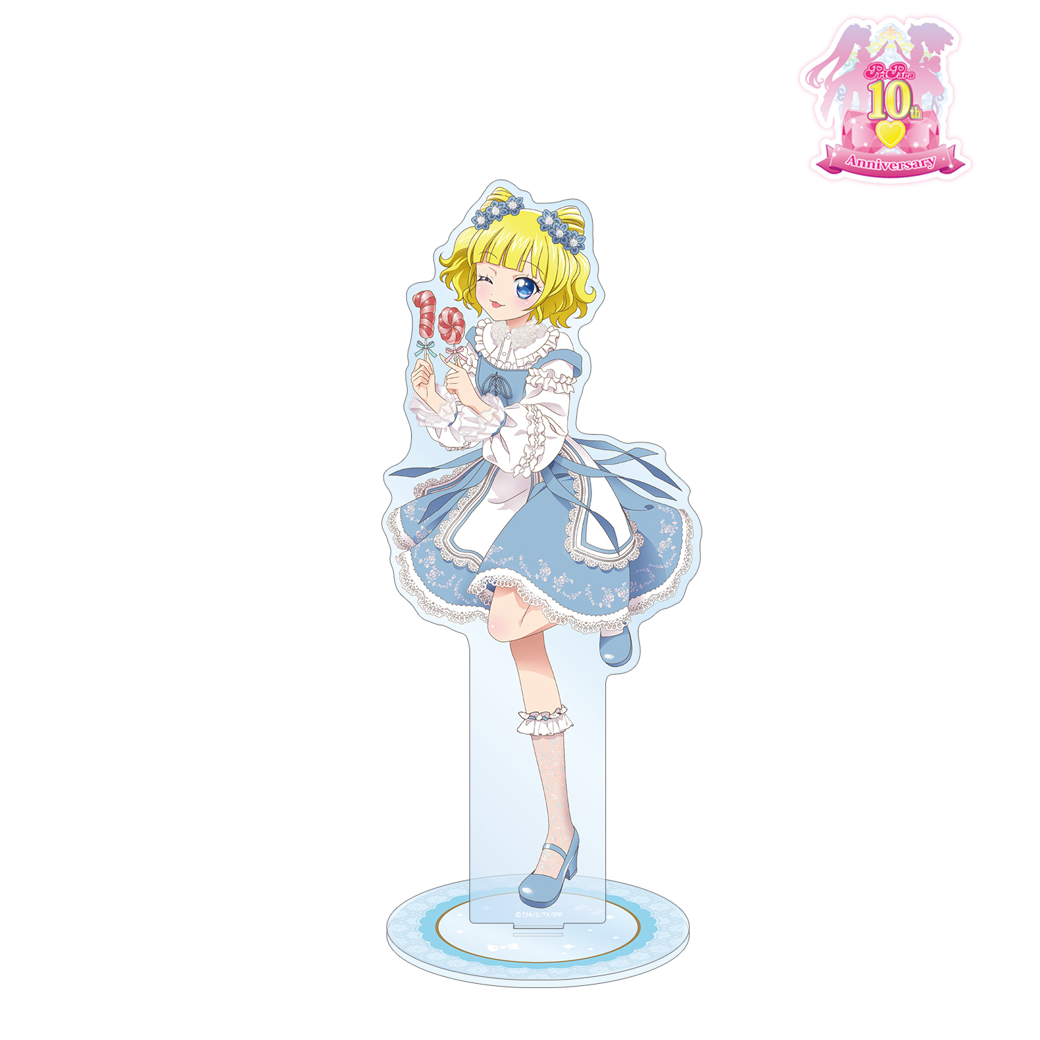 プリパラ10周年_描き下ろし 南みれぃ 花まつりver. 特大アクリル