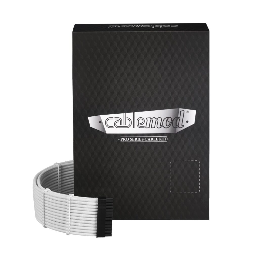 CableMod RT-Series PRO ModMesh Cable Kit for ASUS and Seasonic - WHITE
