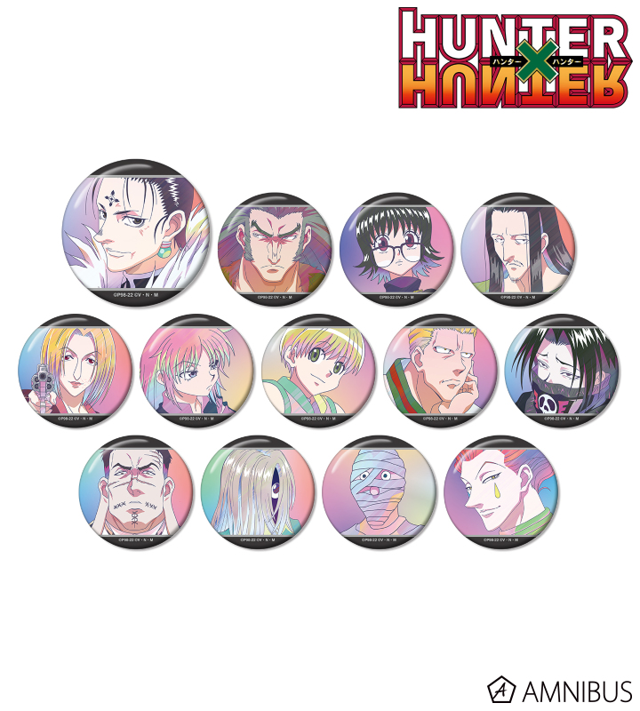 HUNTER×HUNTER - トレーディング Ani-Art clear label 缶バッジ ver.B