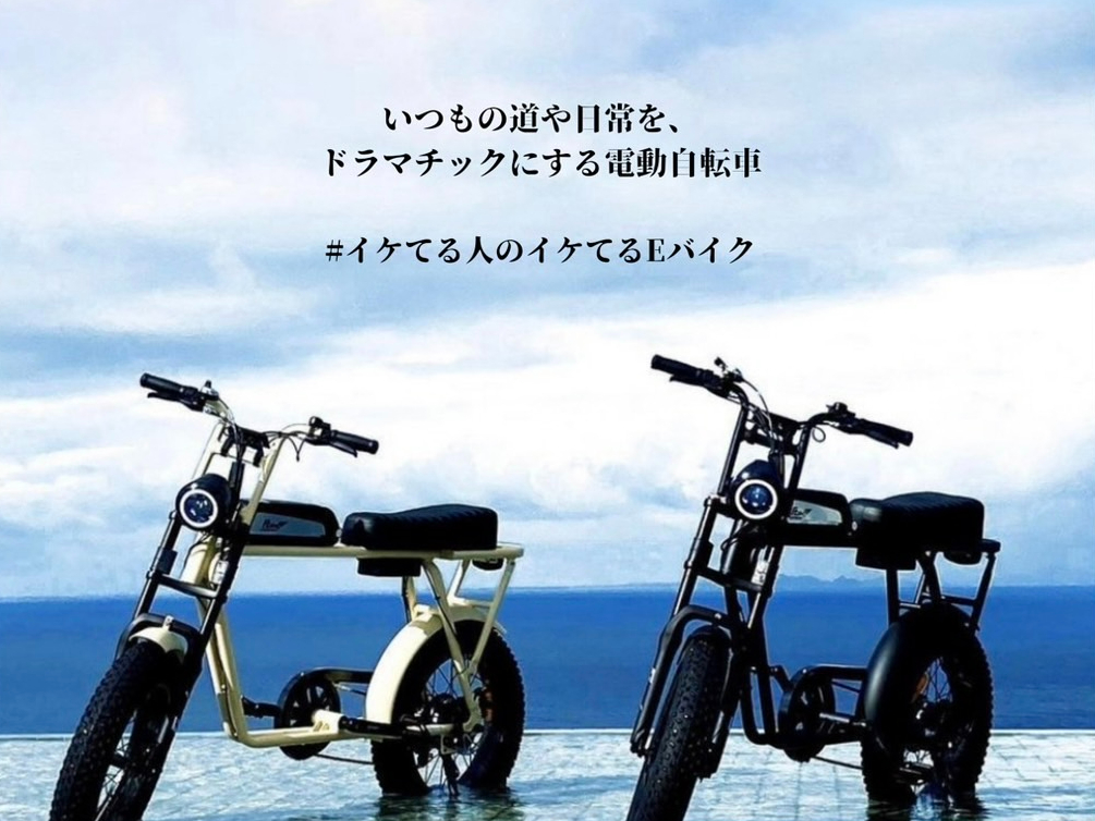 フローバイク ホワイト 電動アシスト自転車 カゴ付き FLOW Flow bike