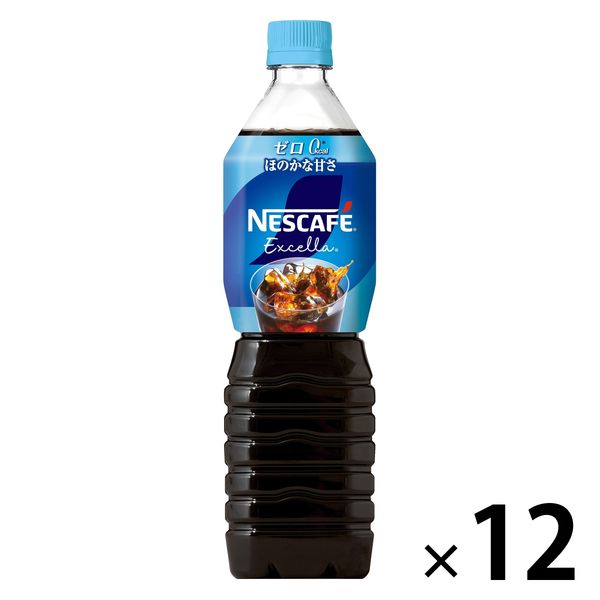 ネスレ日本 ネスカフェ エクセラ ボトルコーヒー ゼロ 900ml 1箱（12本