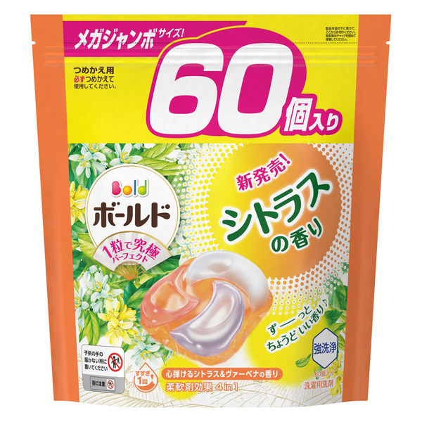ボールド ジェルボール4D フレッシュフラワーサボン 詰め替え 超