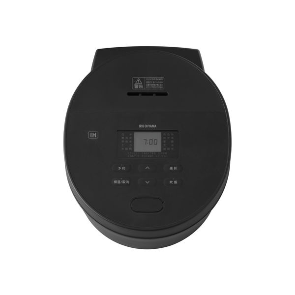 アイリスオーヤマ IHジャー炊飯器 5.5合 RC-ISA50-B 1台 - アスクル